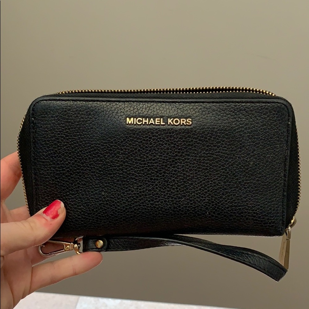 MK wallet wristlet